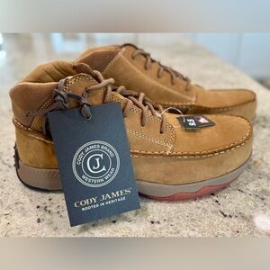 CODY JAMES MEN'S CASUAL DRIVER WORK BOOTS - COMPOSITE TOE “NWT”